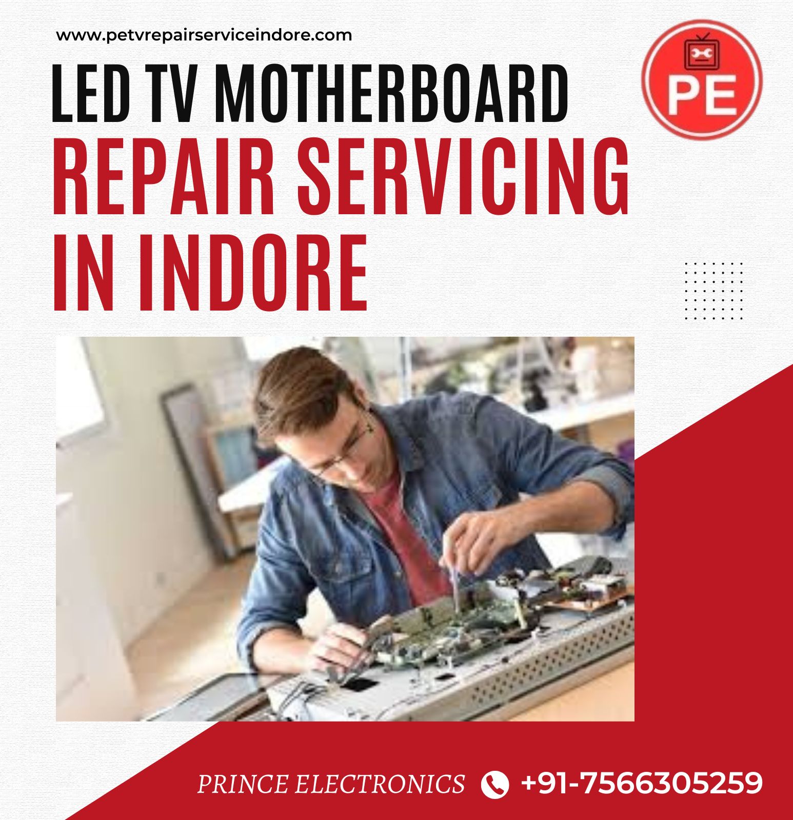 LED TV Motherboard Repair and Servicing in Indore